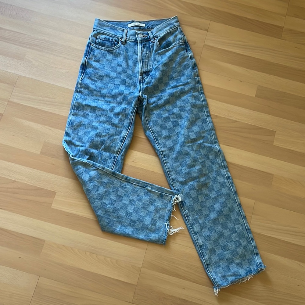 Pacsun checkered jeans